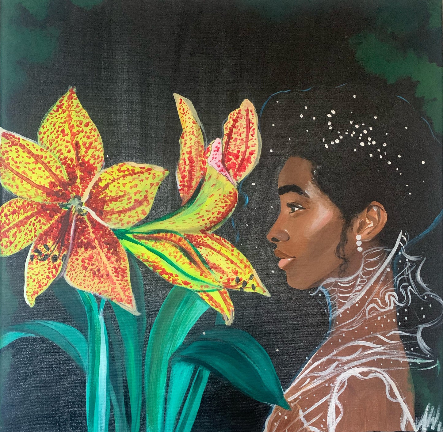 Lilium bulbiferum (SOLD)