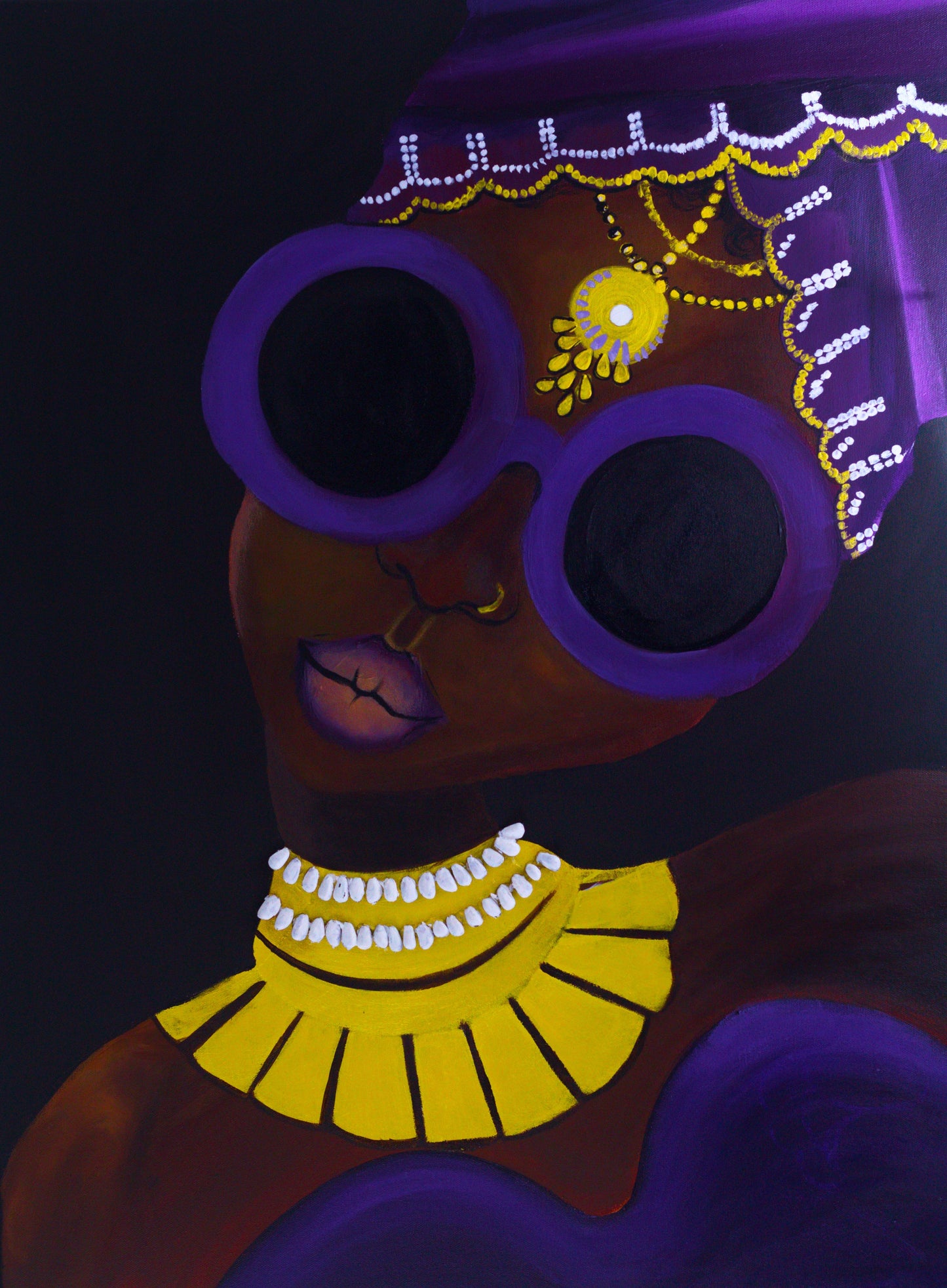 Goddess Violette Print
