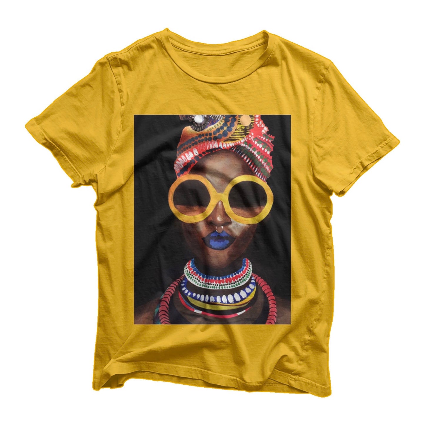 Black Gold T-shirt (Mustard Yellow)